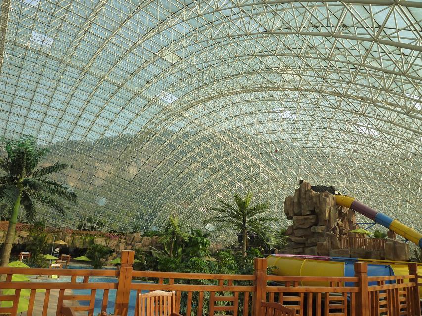 井冈山游乐场网架